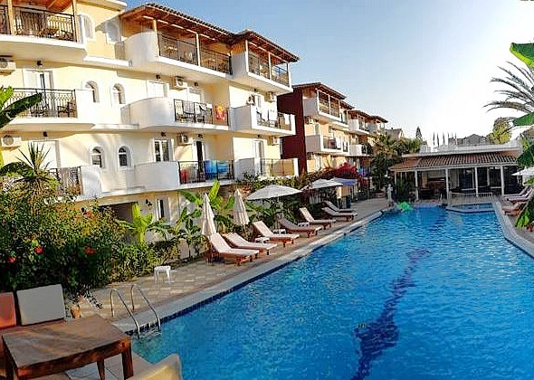 Iniohos Hotel In Argassi Zakynthos Greece - Holidays In Zante Island